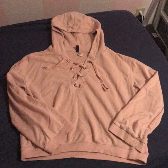 Oversized Hooded Top - Picture 1 of 2